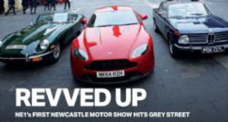 Northumbria Classic Car Hire - Cars Star At Newcastle Motor Show